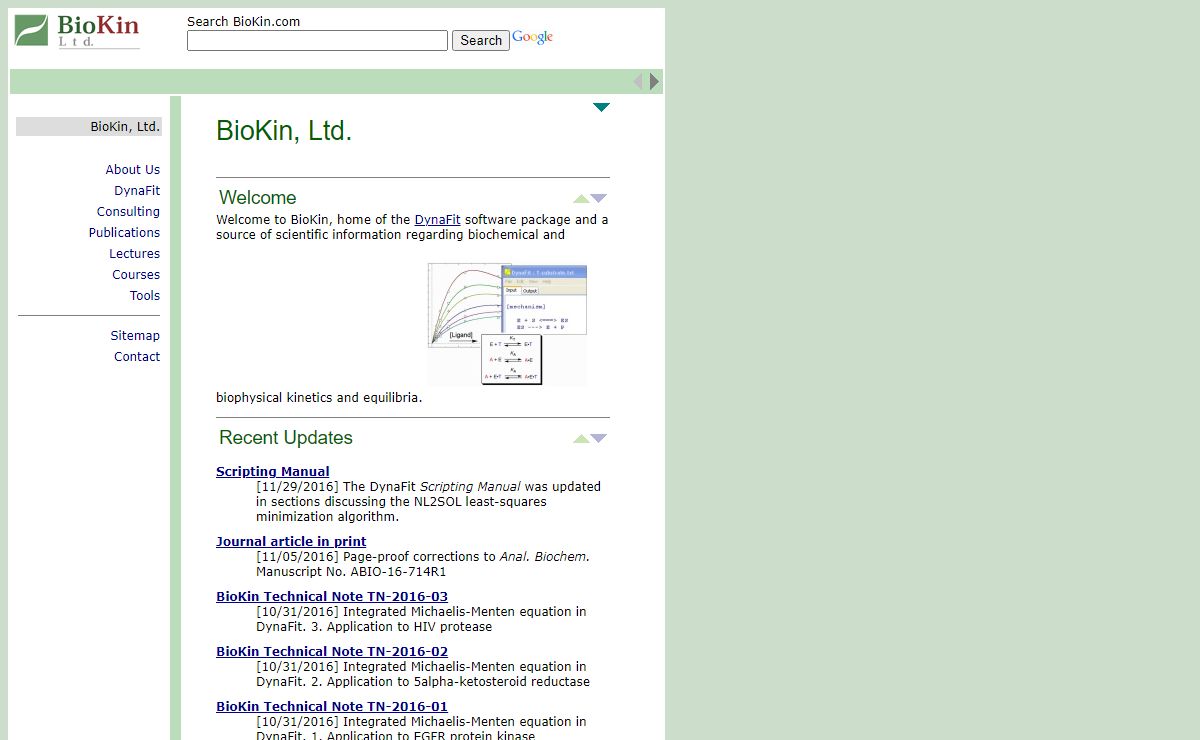 BioKin, Ltd. - Software and Consulting for the life sciences: Home page