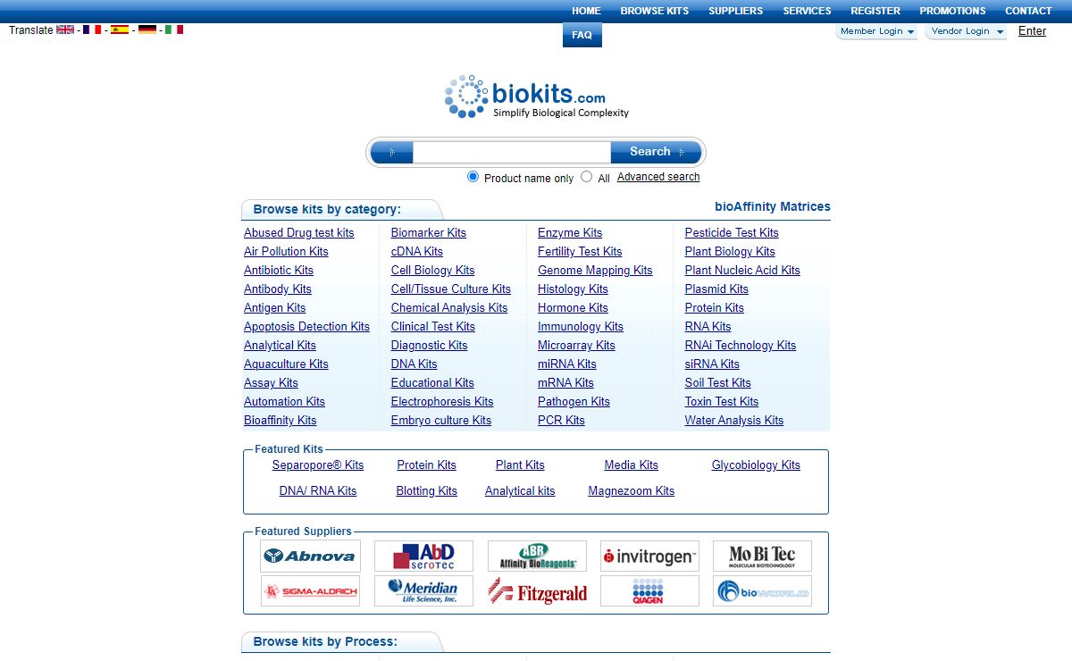biokits.com | The Buyer's guide to Biological Kits