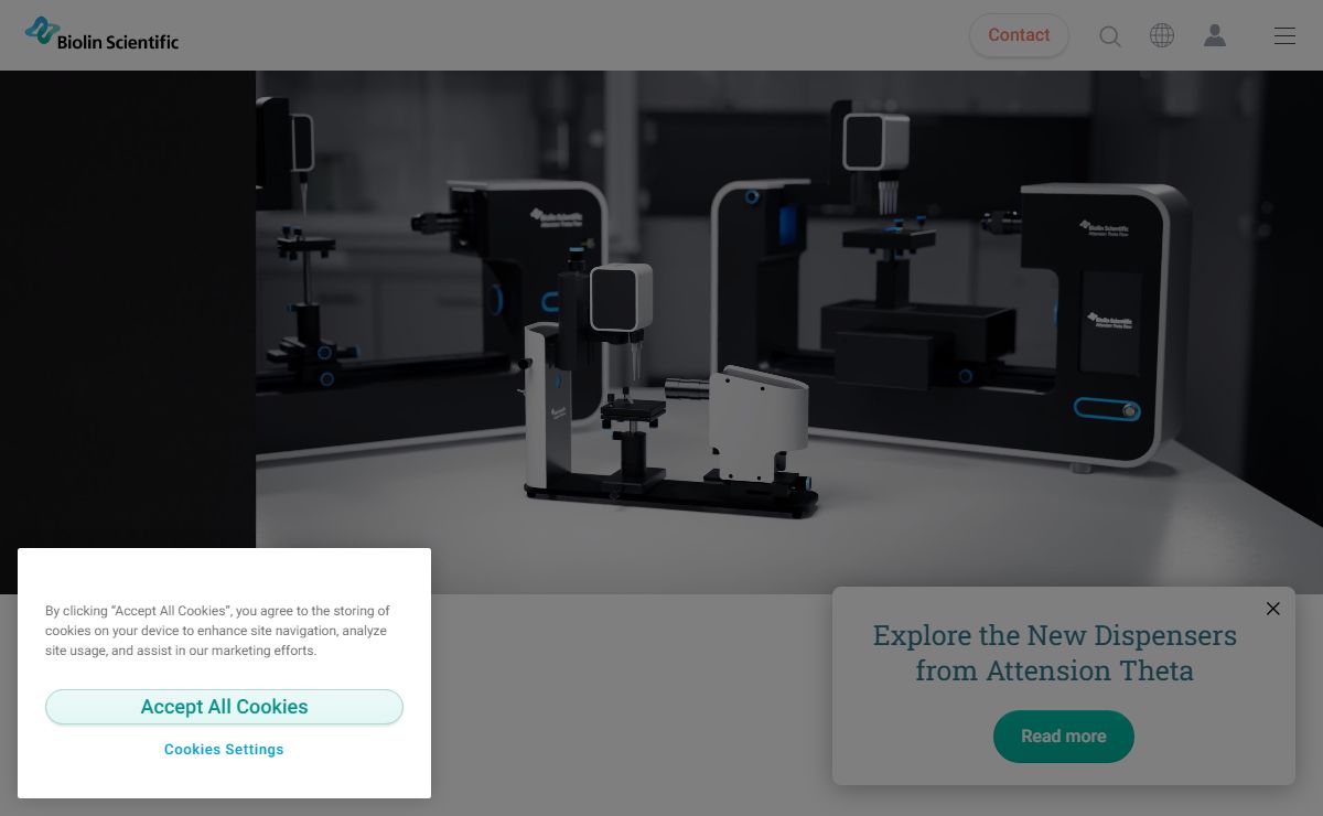 Biolin Scientific | Surface Science Instruments