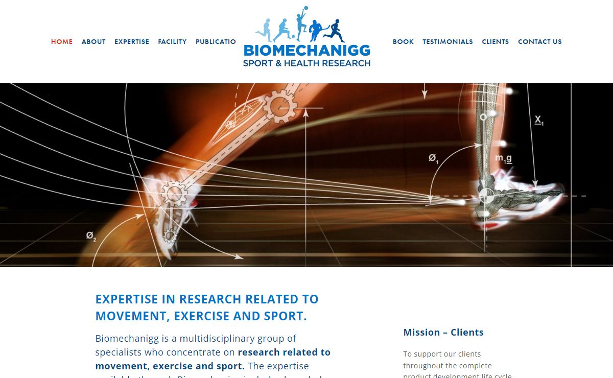 Biomechanigg Sport & Health Research
