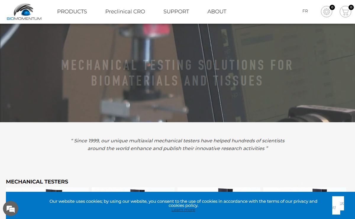 Homepage | Biomomentum