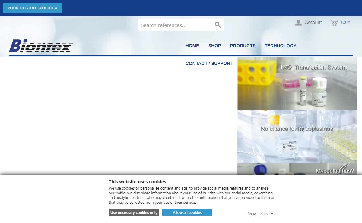 Homepage EN | Biontex Laboratories GmbH