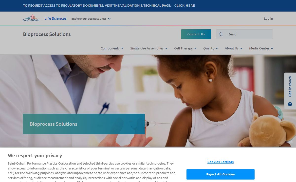 Innovative Biopharmaceutical Solutions | Saint-Gobain