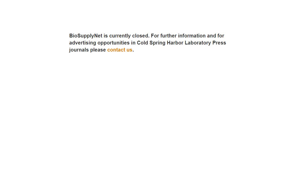 Biosupplynet.com has closed
