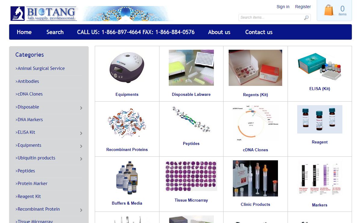 BIOTANG Inc. BioScientific and Medical Supply Professional