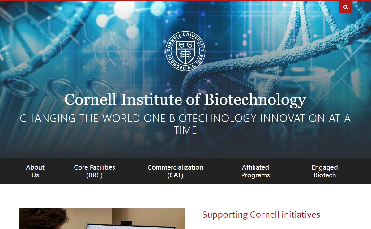 Cornell Institute of Biotechnology | Cornell University