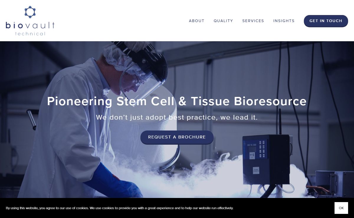 Biovault Technical | World-Leading Tissue Banking