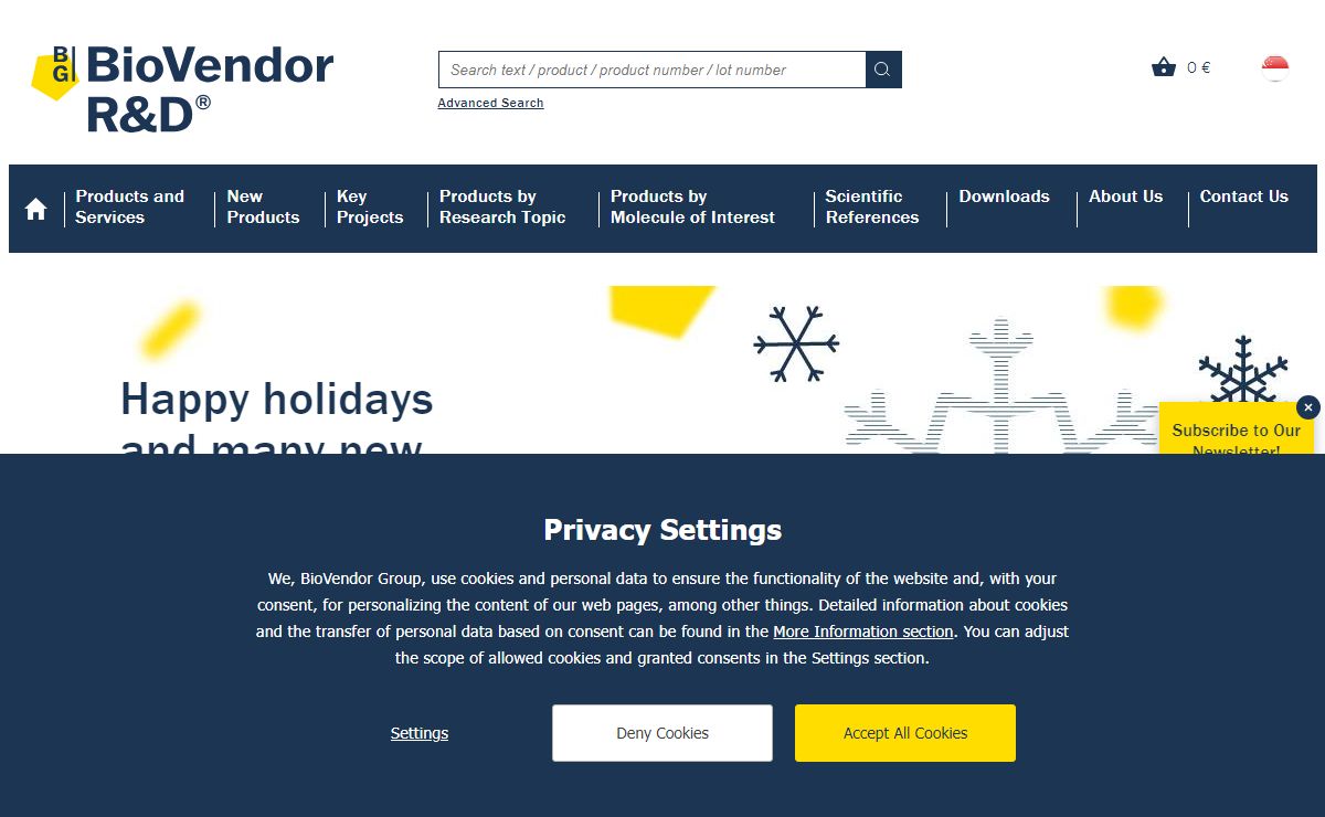 BioVendor Research and Diagnostic Products is a developer and manufacturer of immunoassays, recombinant proteins, antibodies and endotoxin-removal products. | BioVendor Research and Diagnostics Products