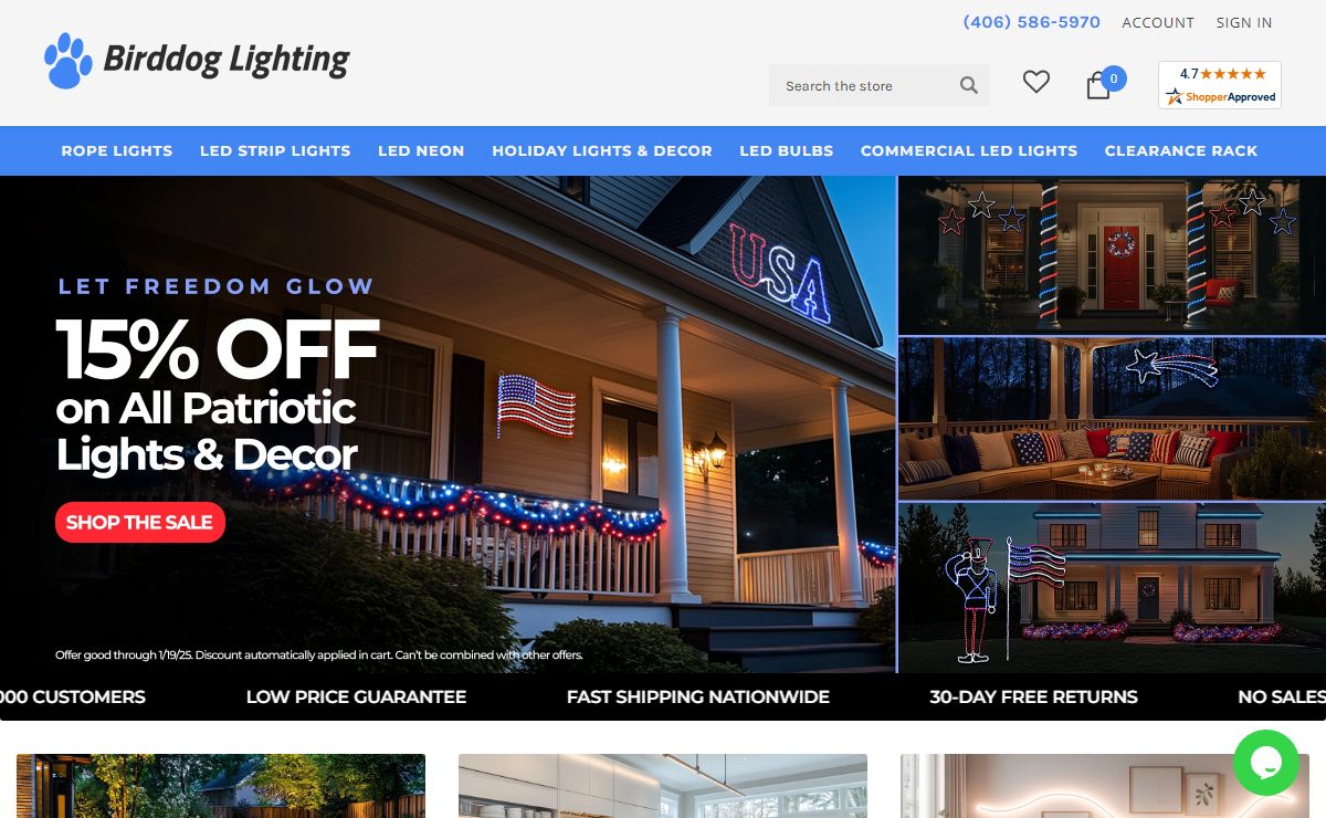 LED Rope and Strip Lights - Birddog Lighting
