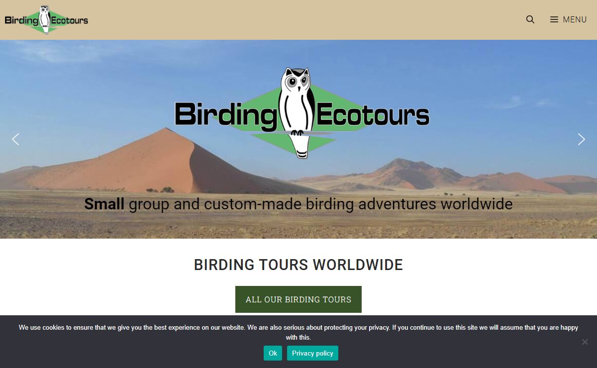 Birding Tours Worldwide - Home - Birding Ecotours