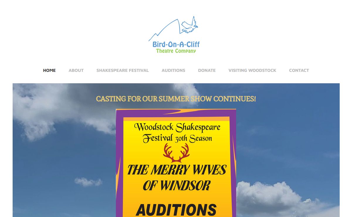 Bird-On-A-Cliff Theatre Co. - Home