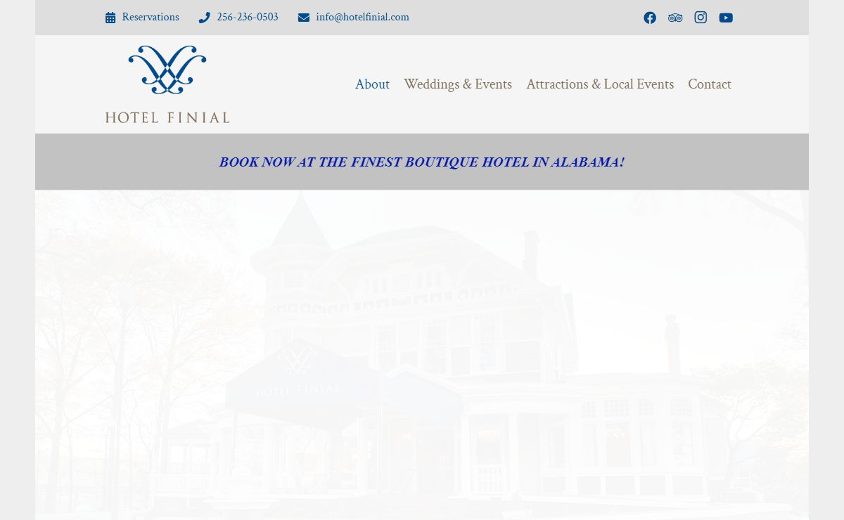Hotel Finial – Refresh & Relax
