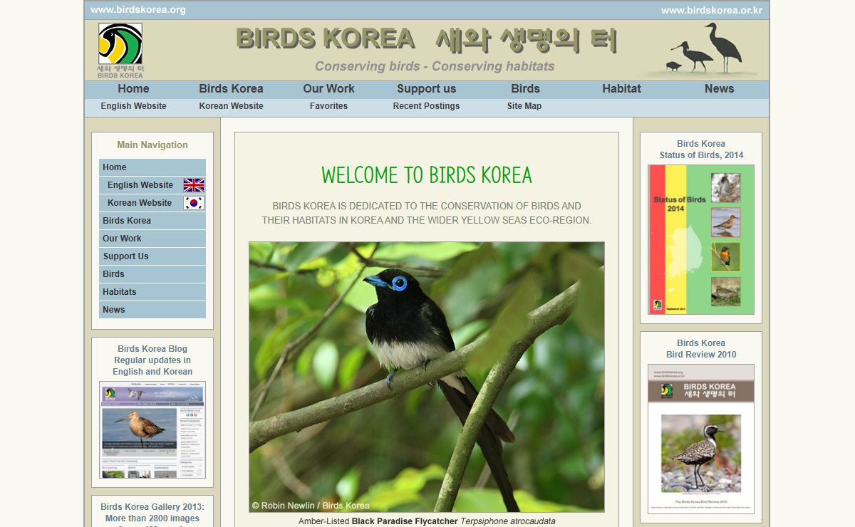 Birds Korea - conserving birds and habitats in South Korea and the Yellow Sea eco-region