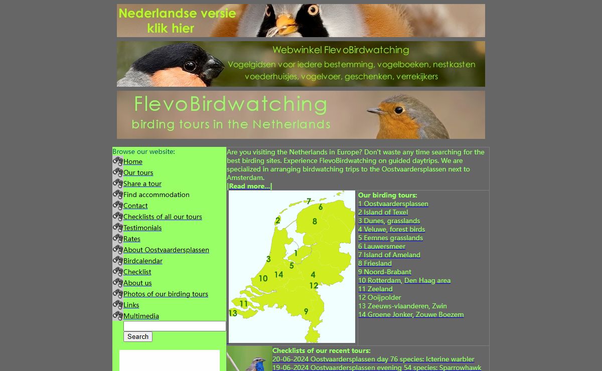Birdwatching Netherlands, Guided Birding in Holland, Guided Birdwatching close to Amsterdam
