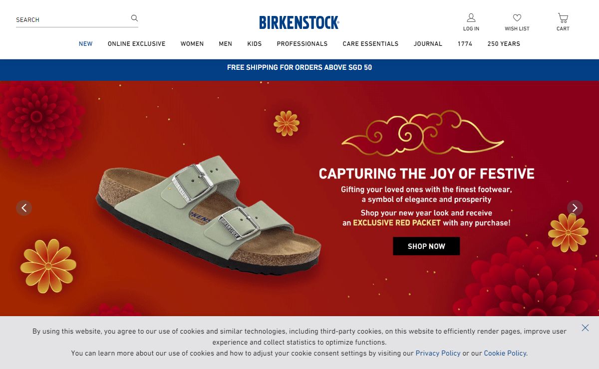 BIRKENSTOCK Singapore Official Online Shop