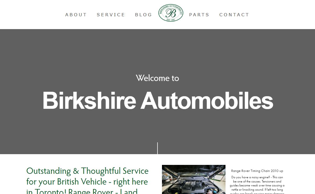 Jaguar Land Rover Repair Toronto, North York, Thornhill, Brampton, Mississauga