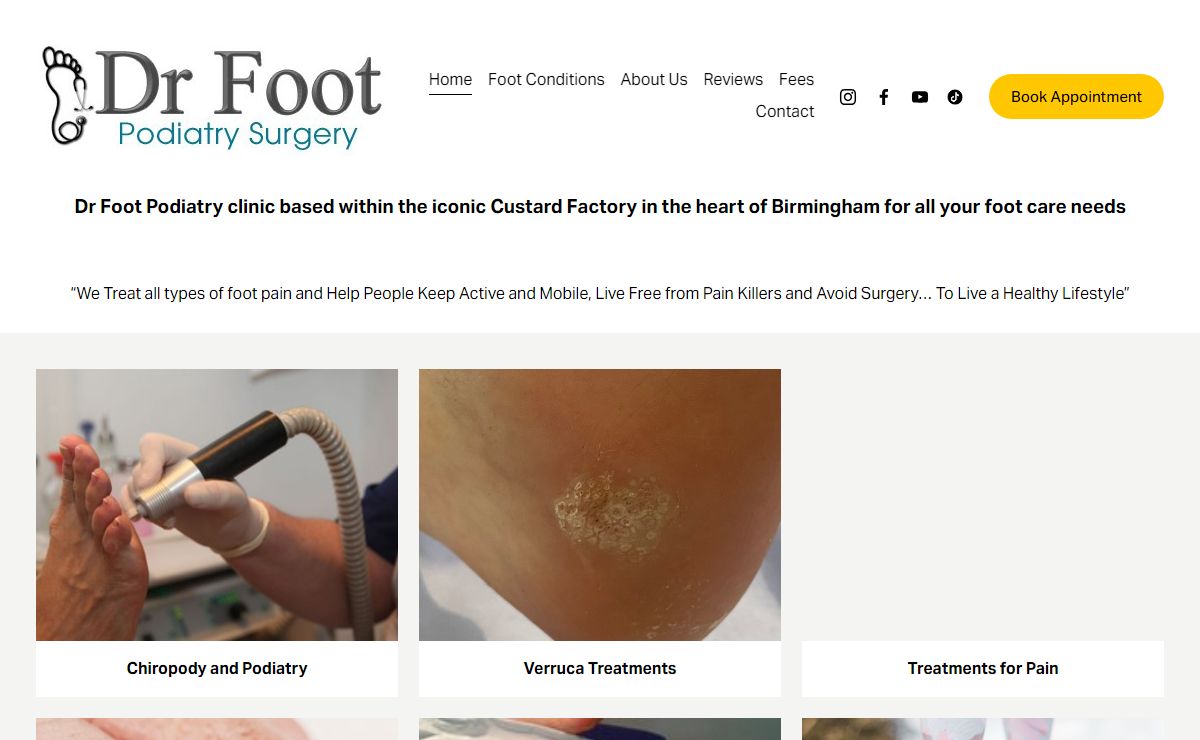 Dr Foot Podiatry Clinic - Birmingham Podiatrist