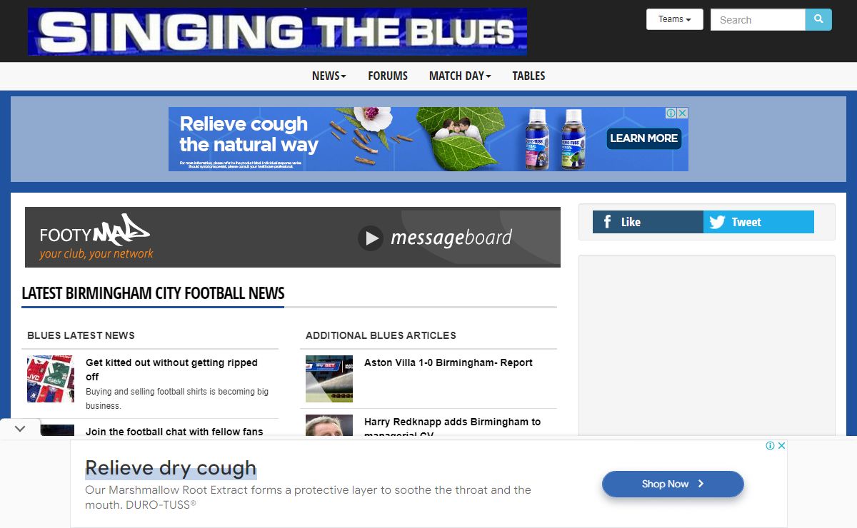 Birmingham City News - Singing The Blues