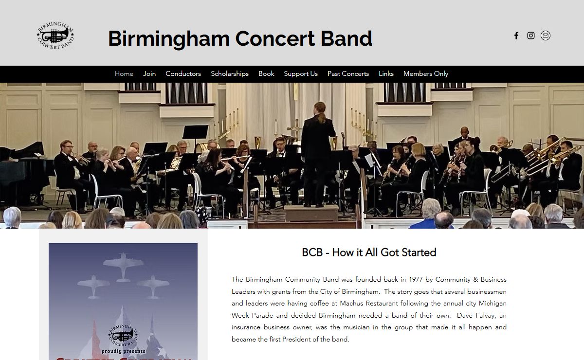 Birmingham Concert Band | birminghamconcertband.com