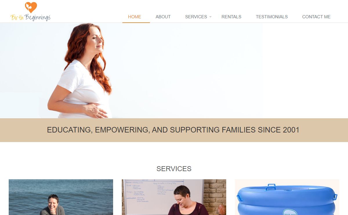 Birth Beginnings - Doula, Prenatal classes, TENS rentals