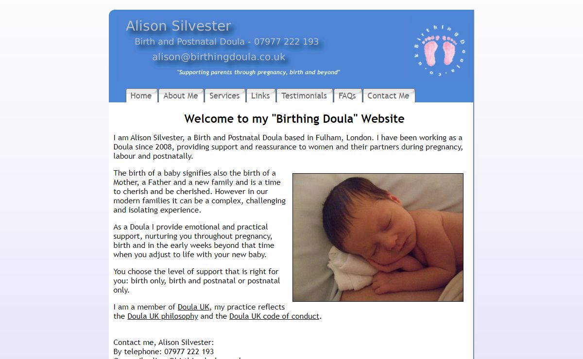 Birthingdoula.co.uk - Birth & post-natal Doula Support in Fulham, London