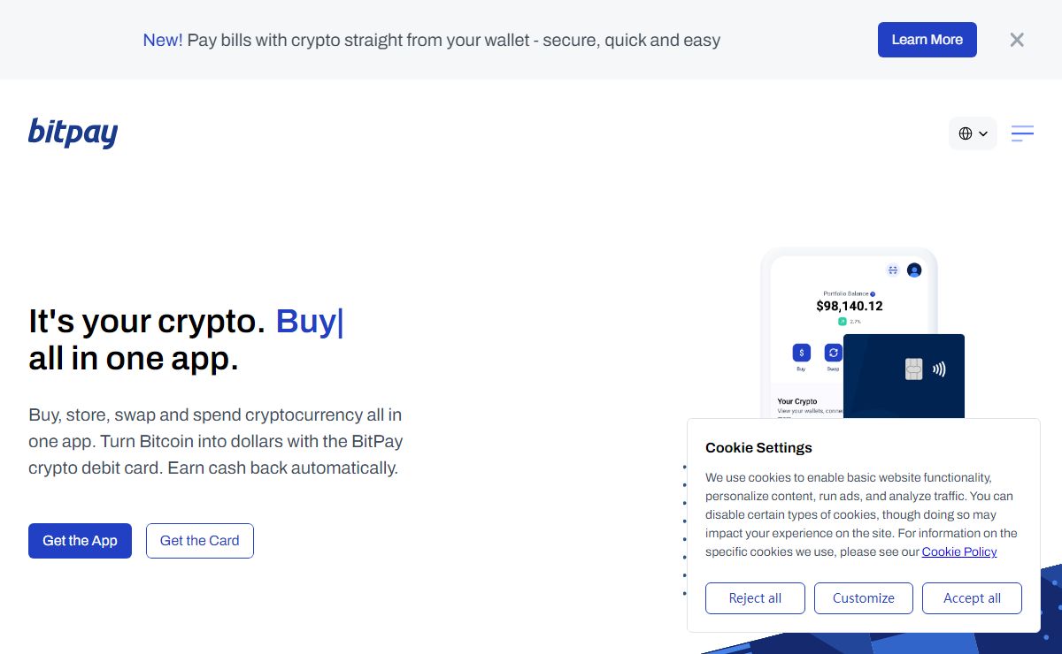 BitPay: The Best Crypto App to Pay with Crypto + Accept Payments |