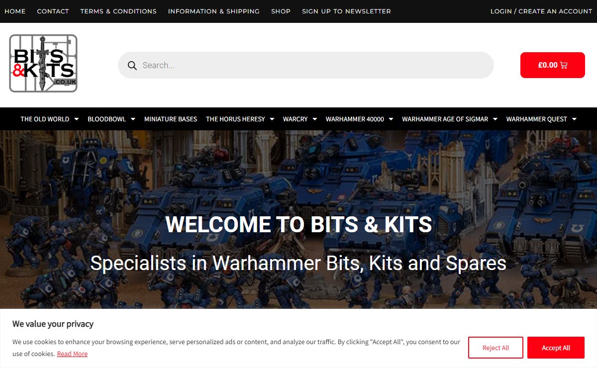 Warhammer 40K Bits, Age of Sigmar, Games Workshop Spares