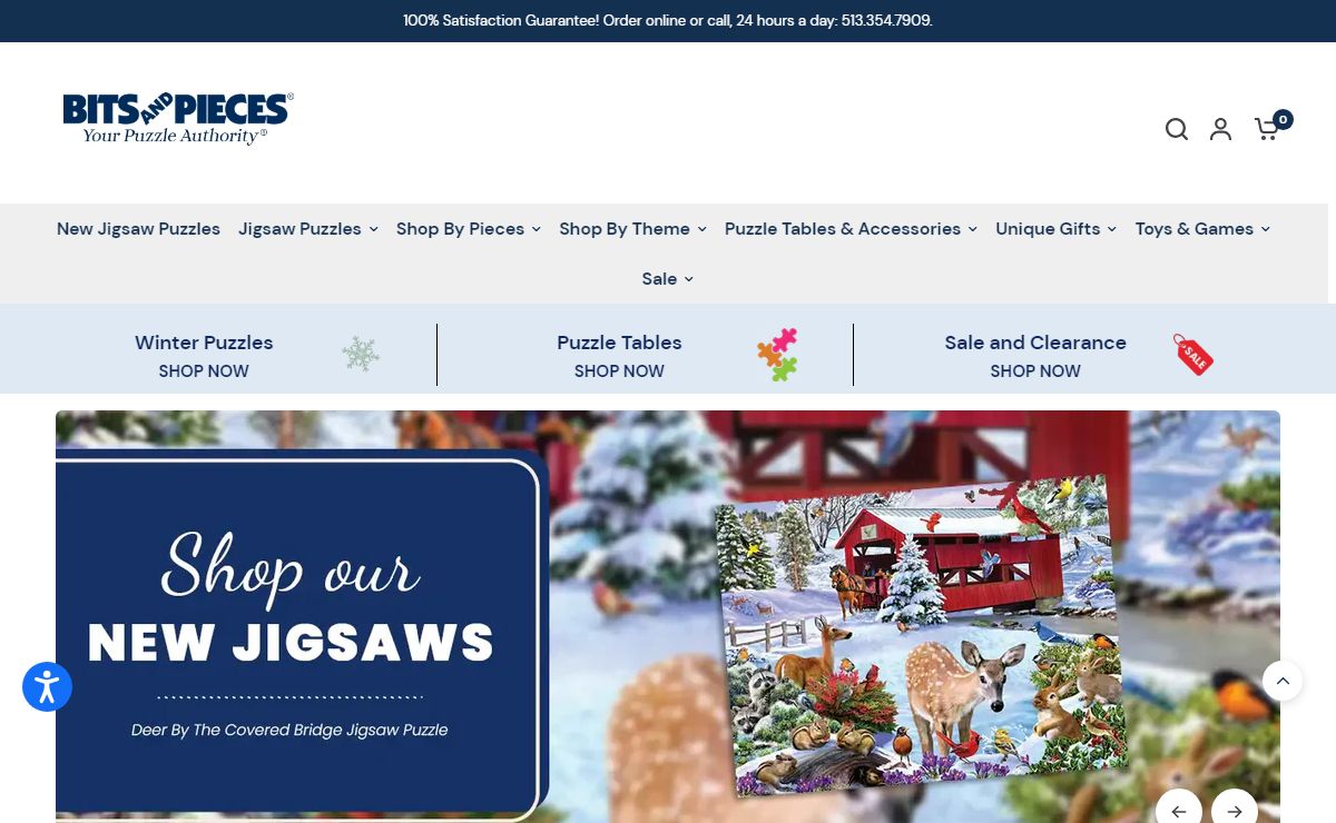 Bits And Pieces - Buy Jigsaw Puzzles, Holiday Gifts & More Online