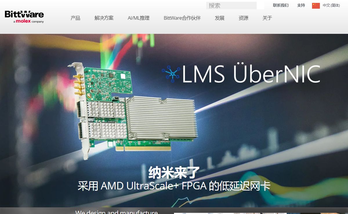 采用Xilinx和Intel FPGA的BittWare加速器板、PCIe卡和集成系统 - BittWare