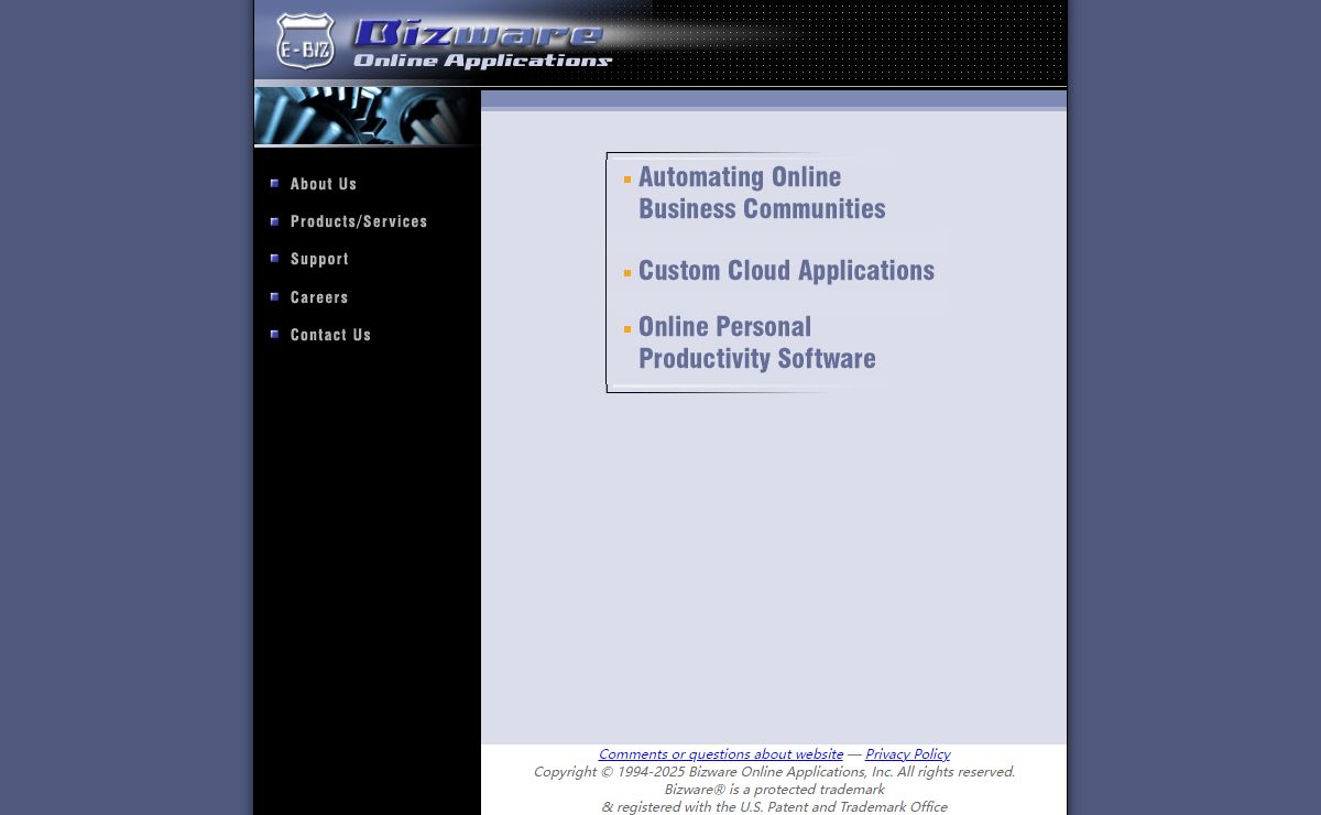 Bizware Online Applications