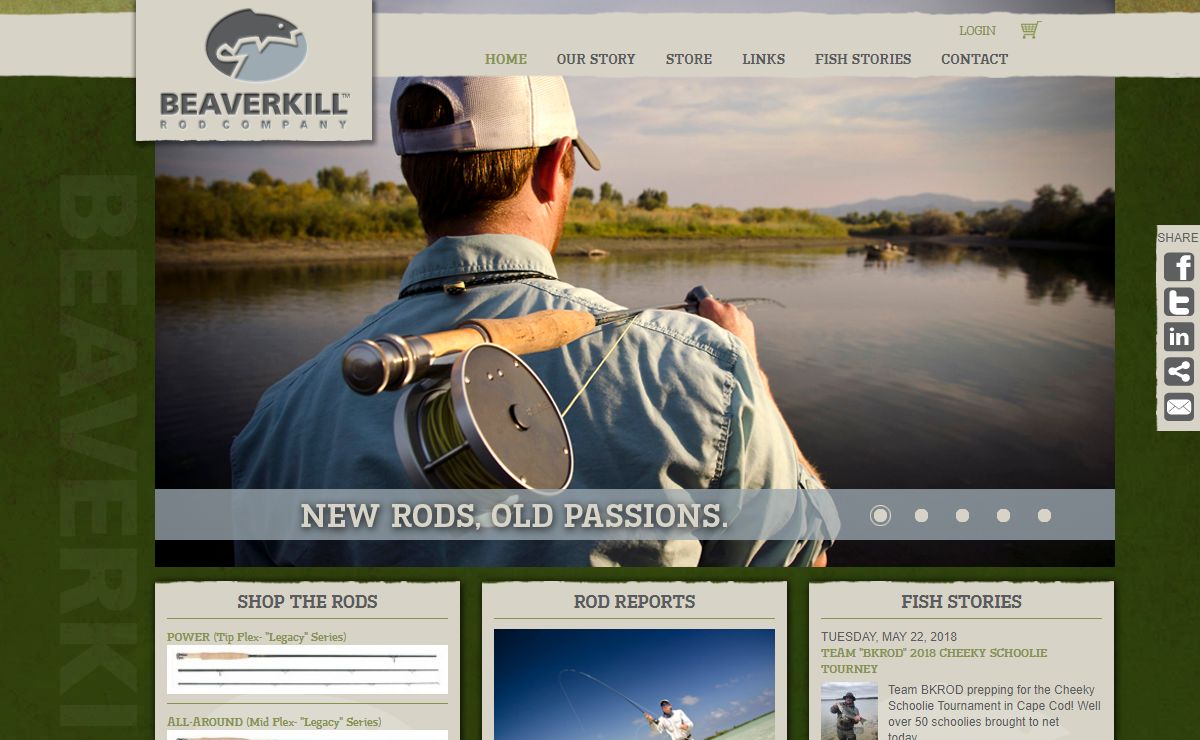 Home Page | Beaverkill Rods | USA Made Fly Rods