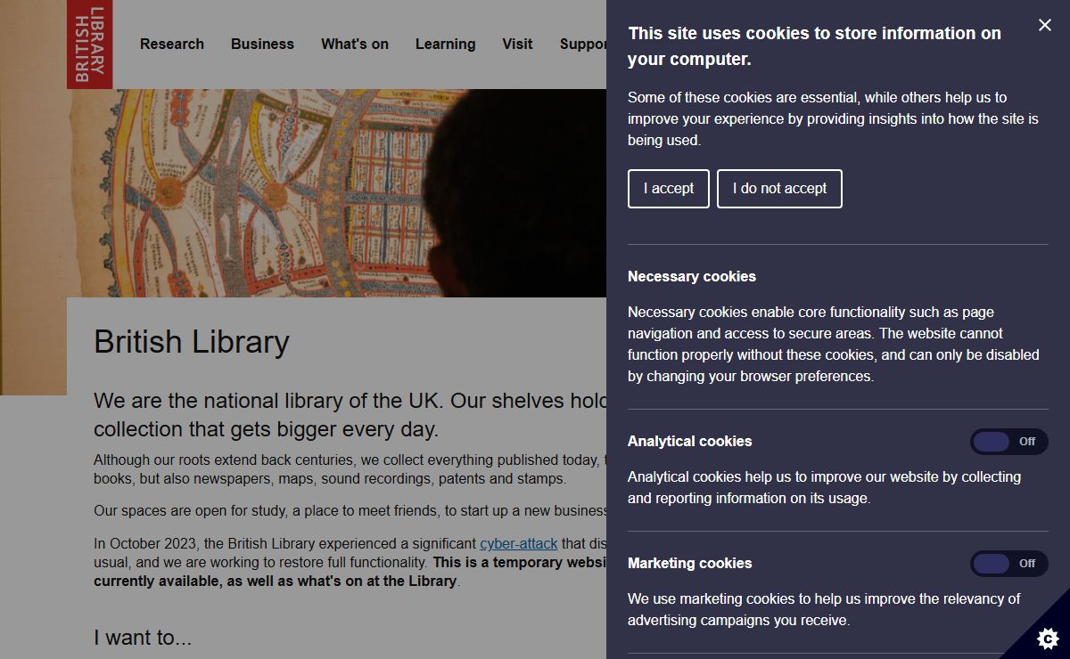 The British Library: The National Library of the UK - The British Library