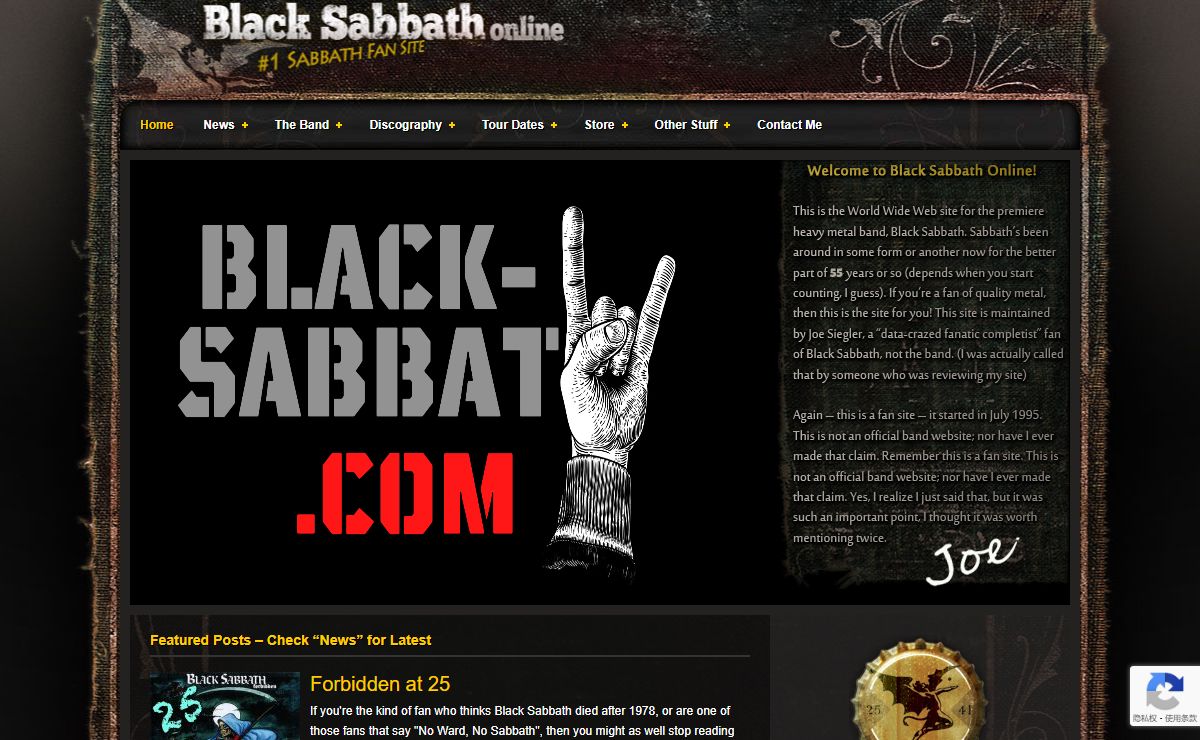 Black Sabbath Online