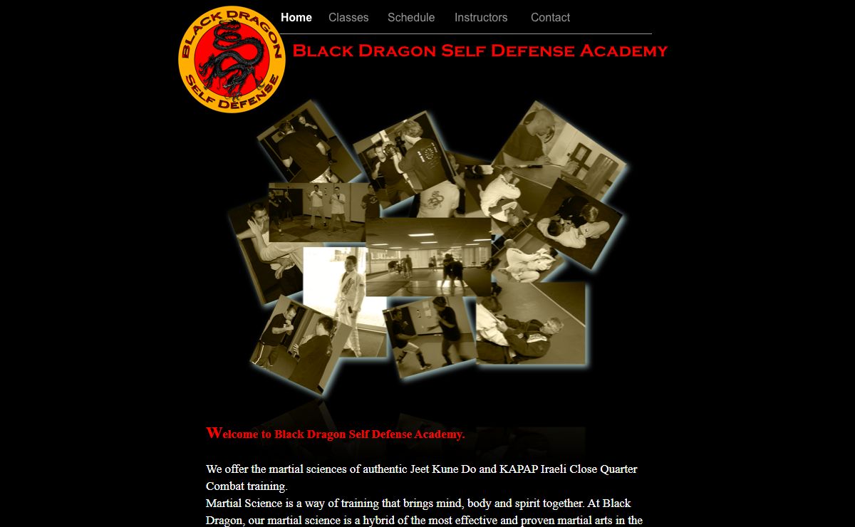 Black Dragon Self Defense Academy - JEET KUNE DO | KAPAP |BRAZILIAN JIU JITSU