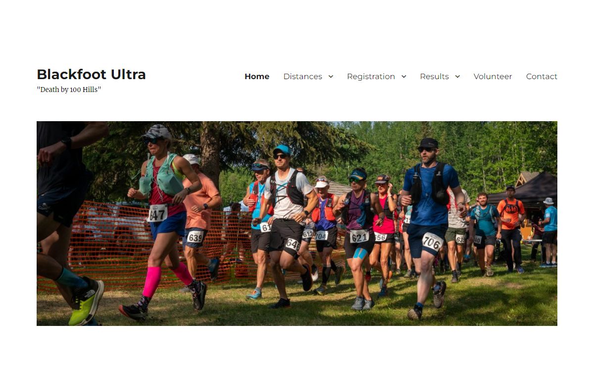 Blackfoot Ultra – "Death by 100 Hills"