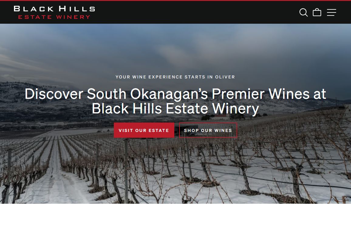 Black Hills Estate Winery - Premier South Okanagan Wines