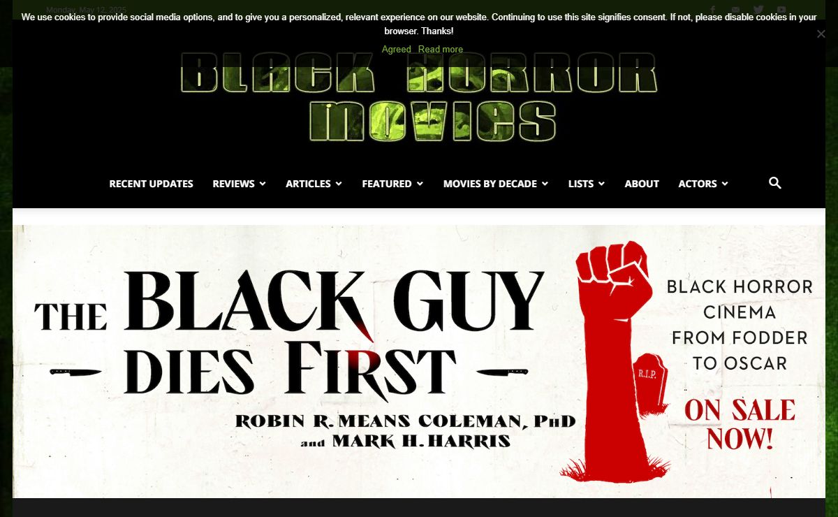 BlackHorrorMovies.com - African-Americans in Horror Films - Black Horror Movies