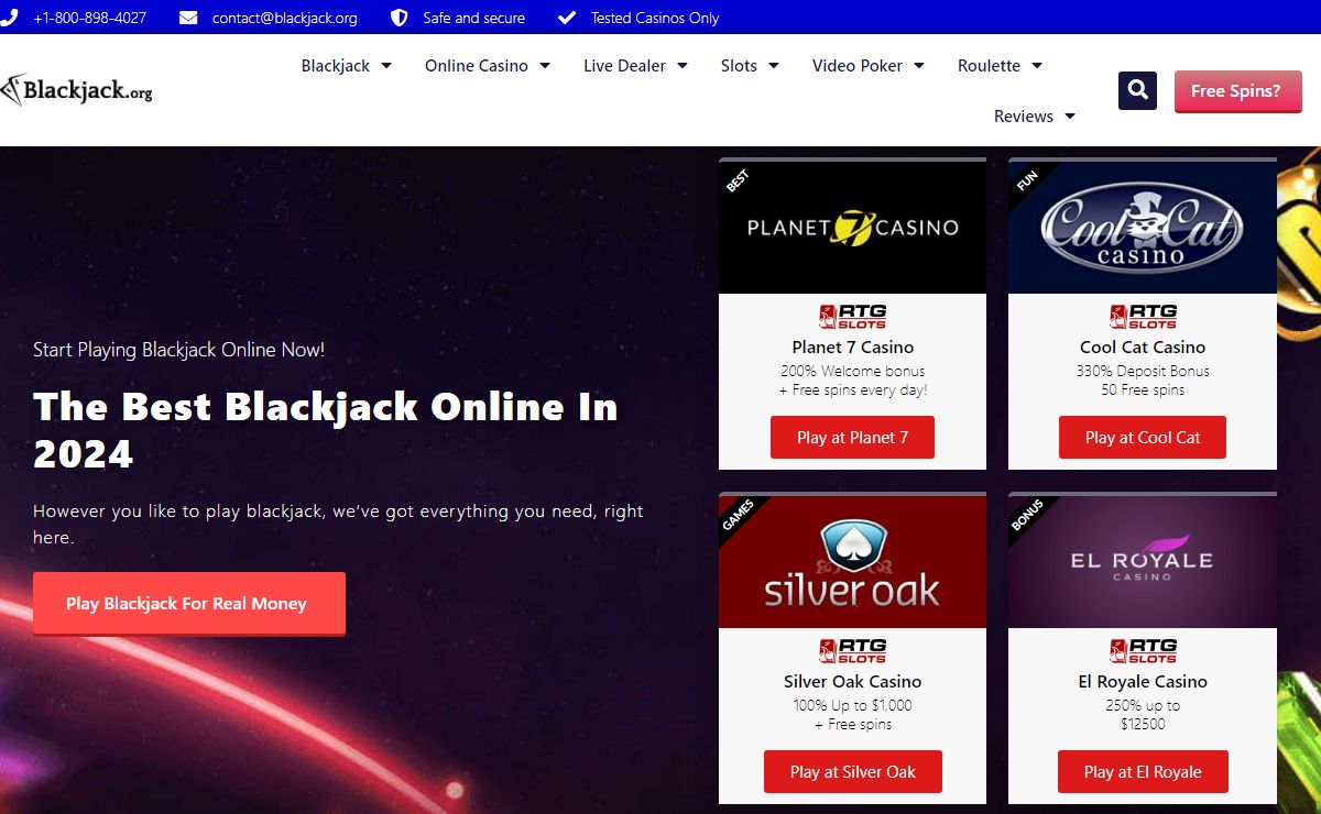 Play Blackjack Online - Best Live Blackjack Games and Bonuses