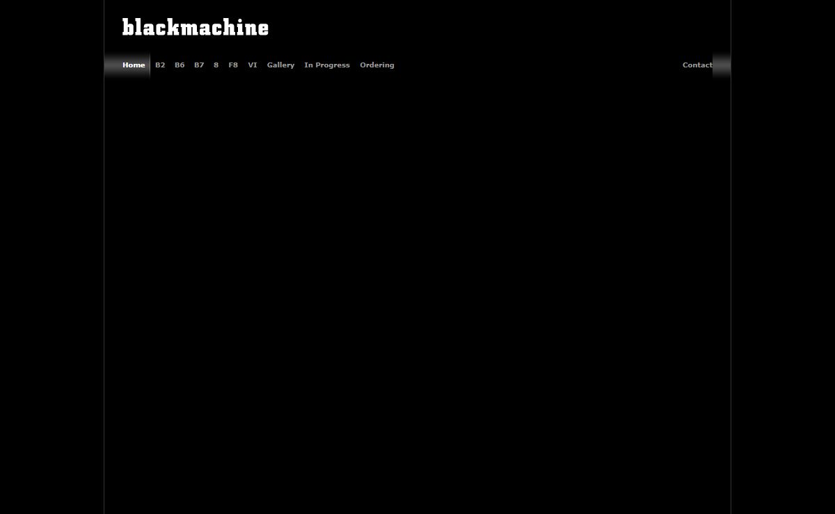 blackmachine - Home Page