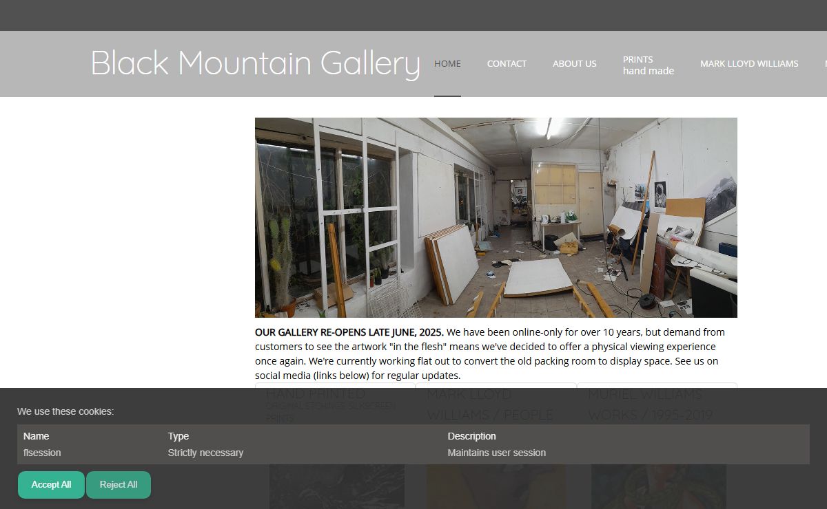 BLACK MOUNTAIN GALLERY