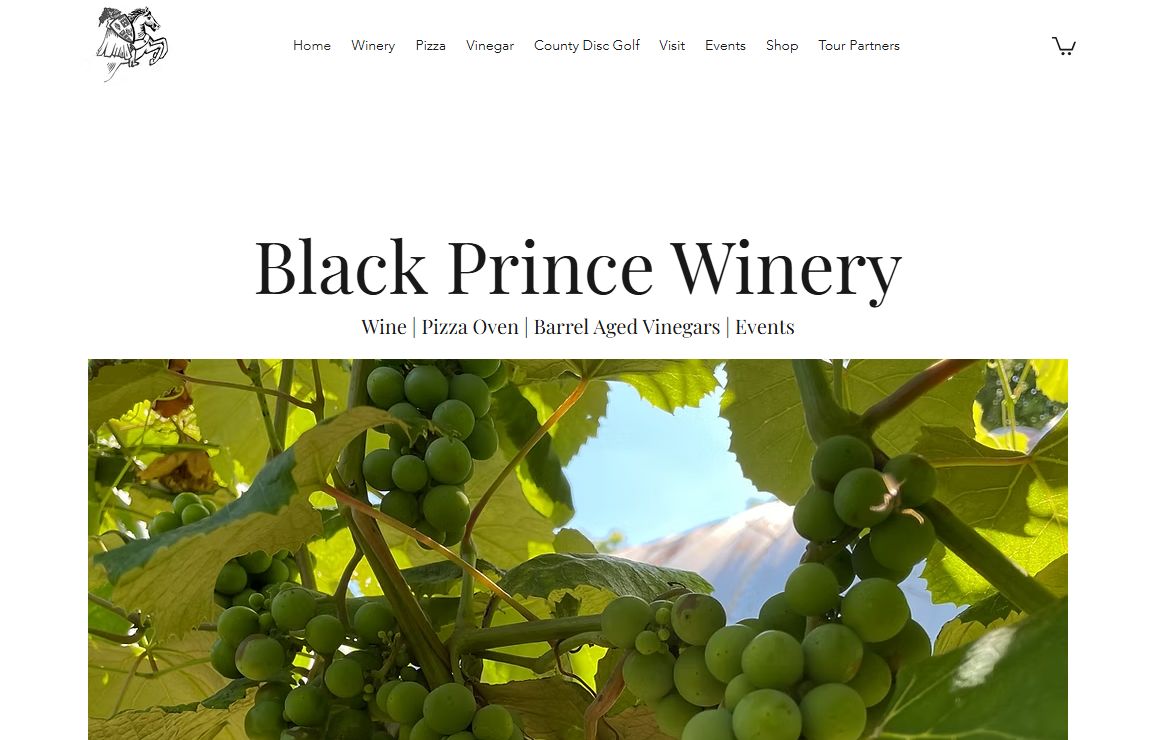 Black Prince Winery / Wood Fired Pizza / Balsamic Vinegars