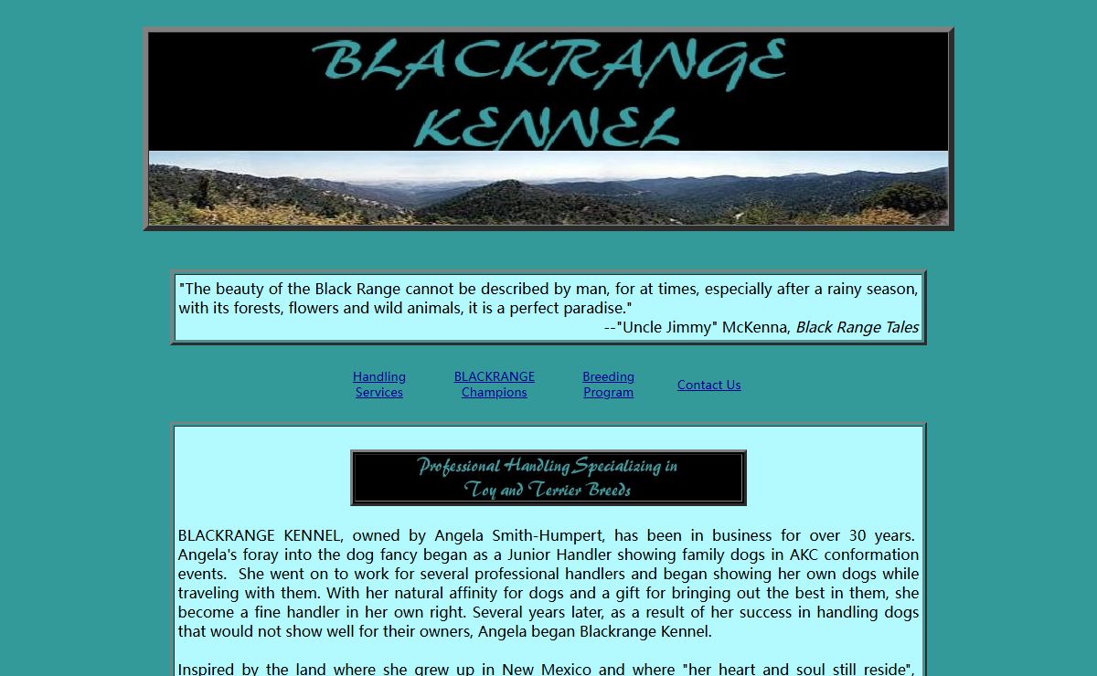 Blackrange Kennel