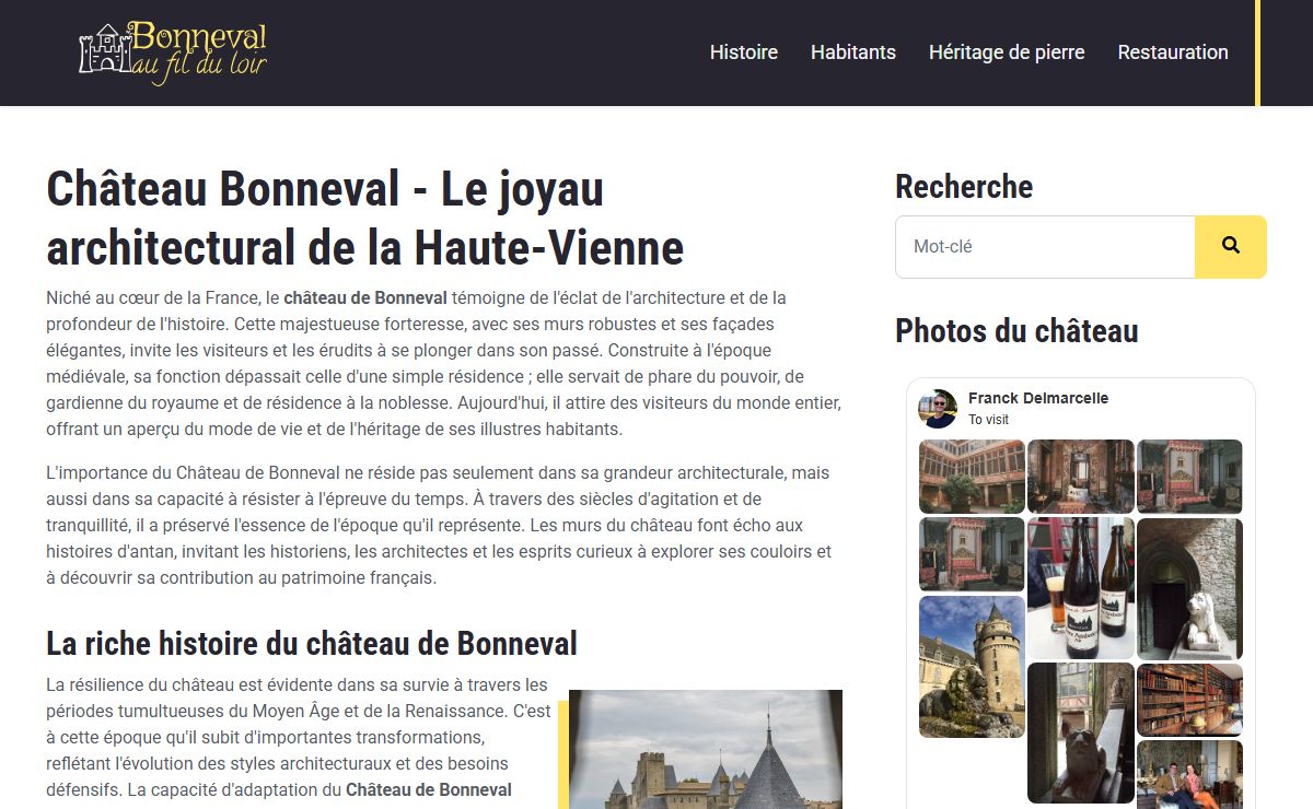 Château de Bonneval - Plonger Dans L'histoire de cet Héritage En Pierre