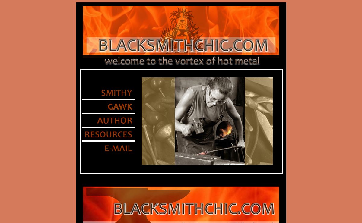 Lorelei Sims - Artist/Blacksmith - BLACKSMITHCHIC.COM - Welcome to the Vortex of Hot Metal