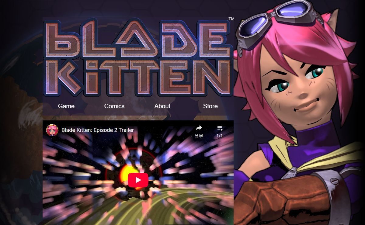 Blade Kitten - Home