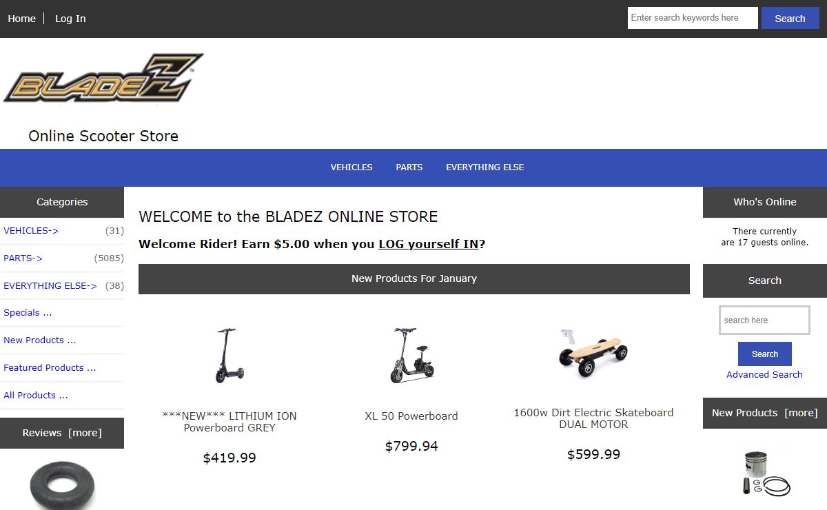 BLADEZ Scooters, The Home of Everything Scooter!
