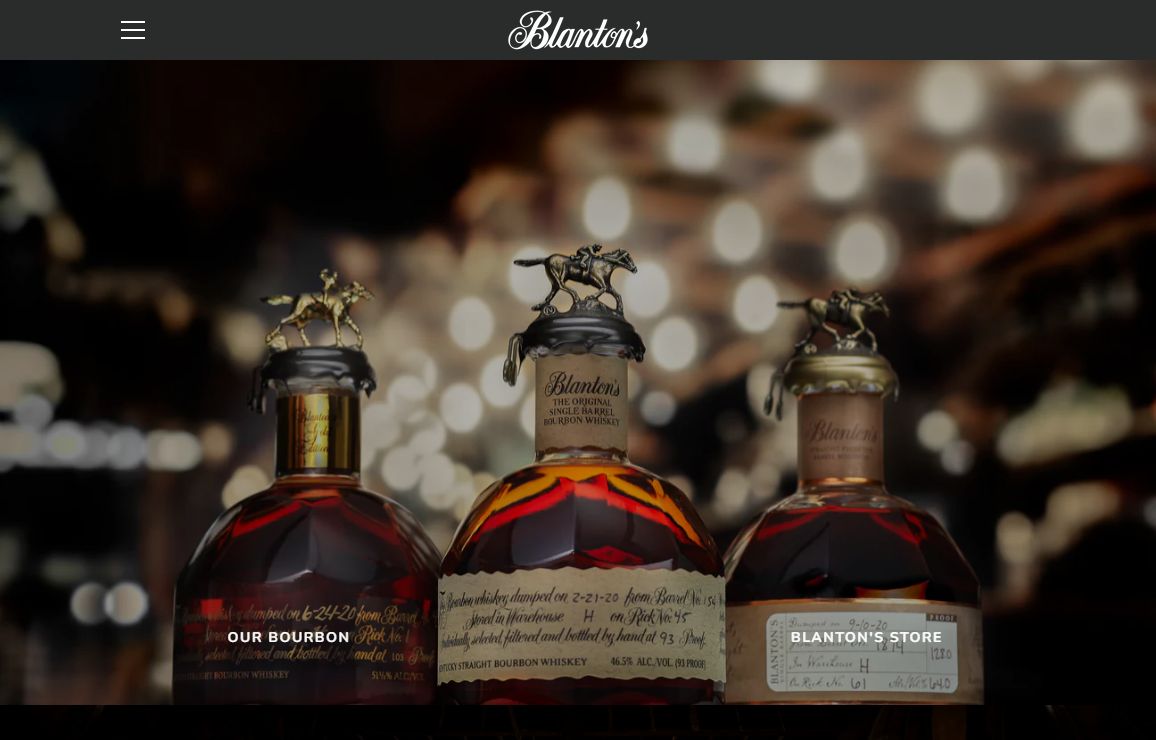 Blanton's Bourbon: The Original Single Barrel Bourbon Whiskey