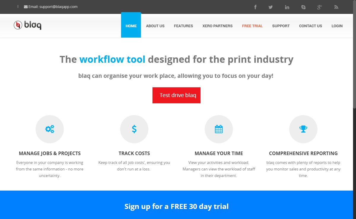 Blaq - Job & Customer Management System