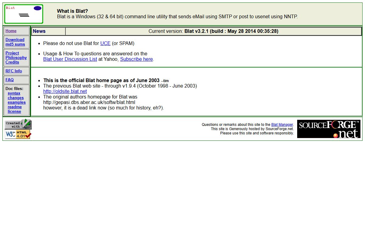 happy mailing : Blat online