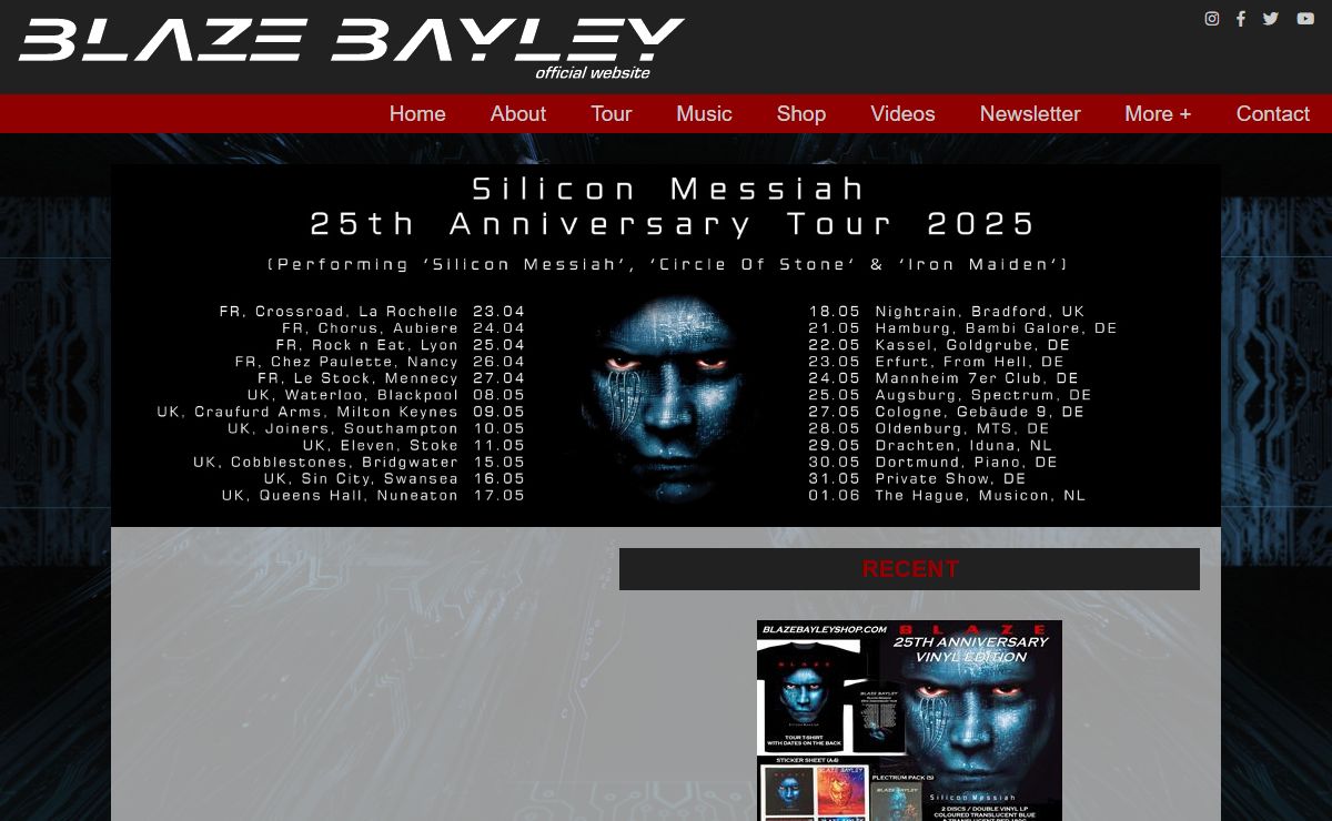 Blaze Bayley | official